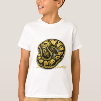 T-shirt Python en pastel blond de boule