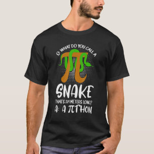 T-shirt Python Pithon Pi Symbole professeur de mathématiqu