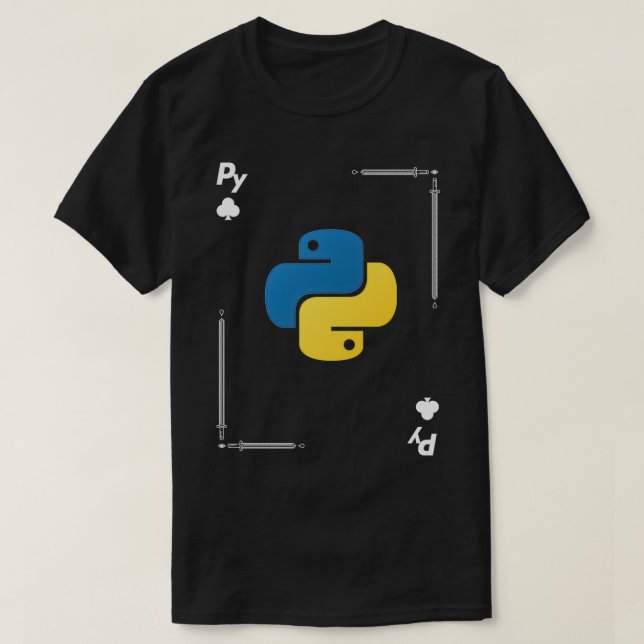 T-shirt Python Poker (Design devant)