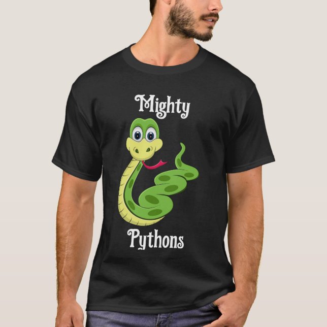 T-shirt Pythons puissants (Devant)