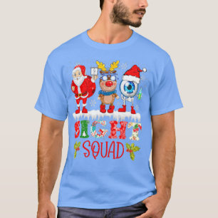 T-shirt QbBX Père Noël Sight Squad Noël Optométriste