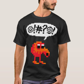 T-shirt Qbert Cursing Après L'Échec.