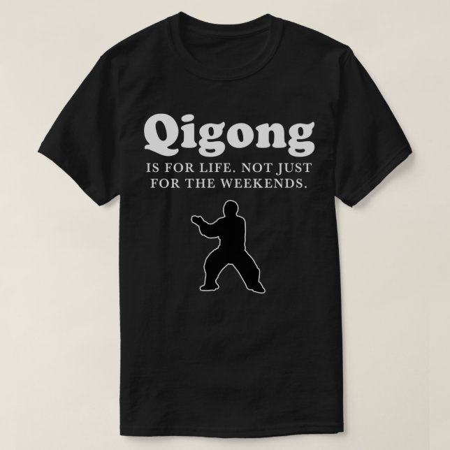 T-shirt Qi Gong Praticiens Yoga Taoist Arts Cadeau Qigong (Design devant)