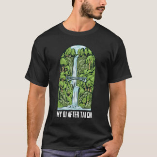 T-shirt Qi River Tai Chi Chi Waterfall Qi Energy
