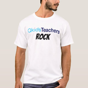 T-shirt Qkids Teachers ROCK (Marine) Chine/États-Unis/Cana