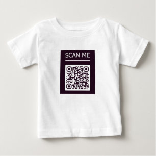 T - Shirt QR Code SCAN ME Roboter IMEGE