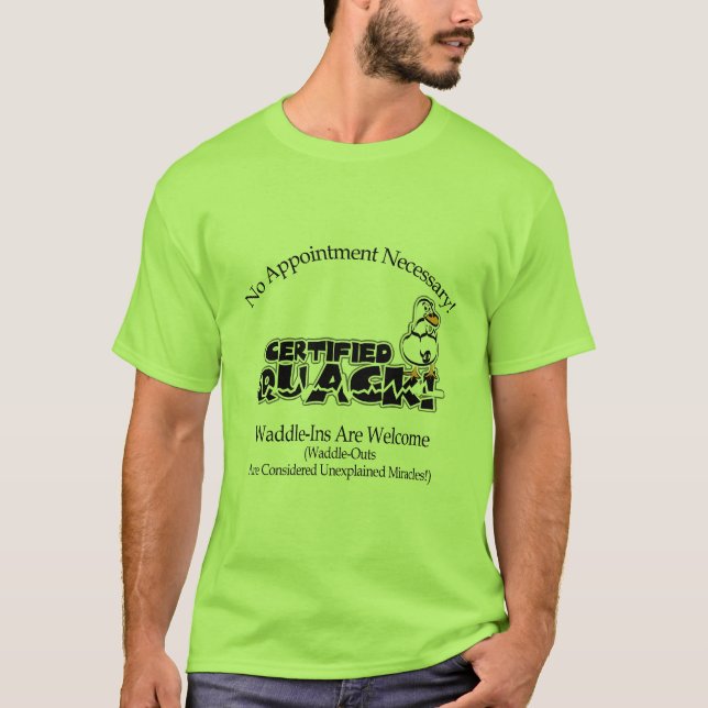 T-shirt Quack certifié (Devant)