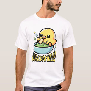 T-shirt Quackamole ! Cute Canard Guacamole