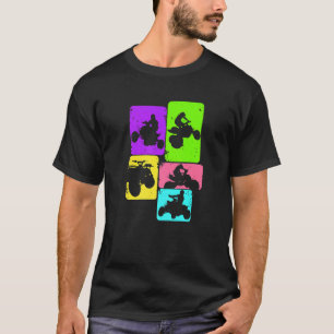 T-shirt Quad Biker ATV 4 Wheeler Quad Men Boys