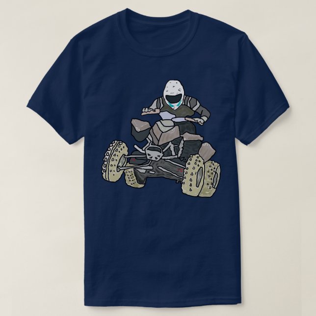 T-shirt Quad Biking (Design devant)