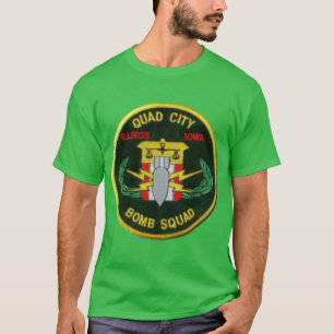 T-shirt Quad City Bomb Squad Surdimensionné