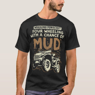T-shirt Quad Driver Offroad Four Wheeler enduro idée cadea