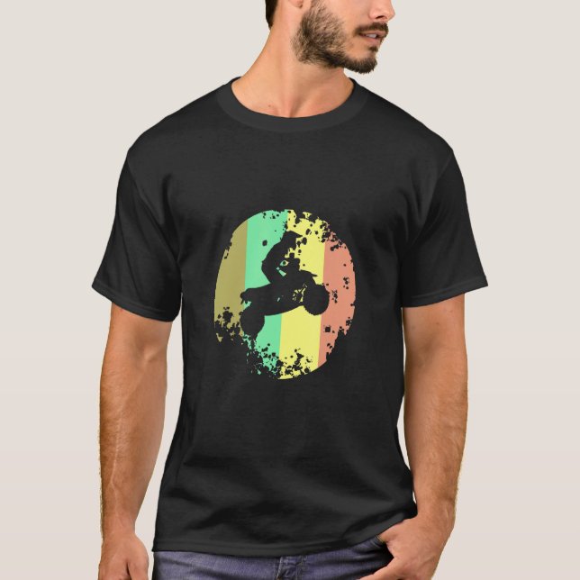 T-shirt Quad motif and ATV for quadriders (Devant)