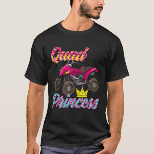 T-shirt Quad Princess 4 roues ATV Quad Biking Femmes Gi