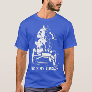 T-shirt Quading C'Est Mon VTT Thérapeutique Riding Lover Q