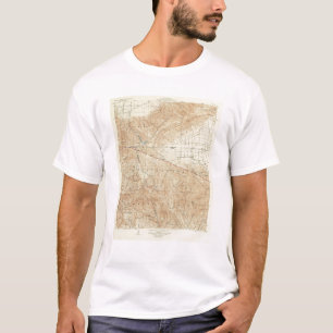 T-shirt Quadrilatère de Tejon montrant la crevasse de San