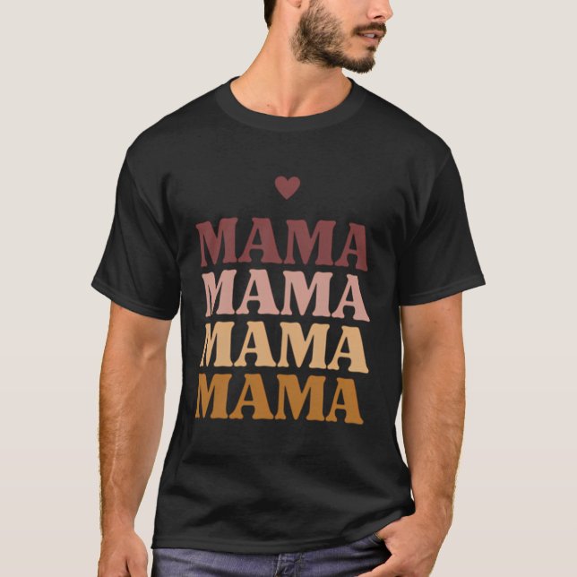 T-shirt Quadruple Mama (Devant)