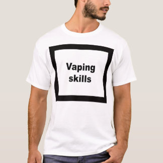 T-shirt Qualifications de Vaping