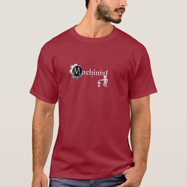 T-shirt qualifié de machiniste (Devant)
