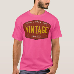 T-shirt Qualité vintage