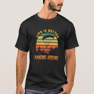 T-shirt Quand je passe le parapente parapente Sport 1