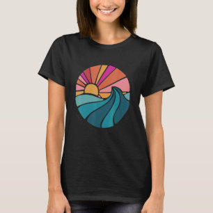 T-shirt Quand Je Traverse Les Eaux Profondes, Je Suis Avec