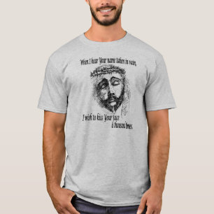 T-shirt "Quand j'entends votre vain rentré par nom,… "