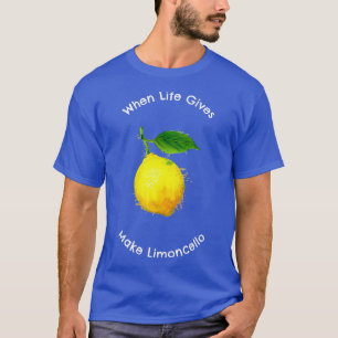 T-shirt Quand La Vie Donne Des Citrons T