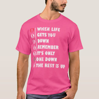 T-shirt Quand La Vie Vous Attire Motocyclette Motocyclette