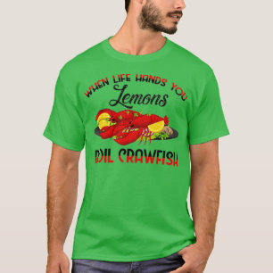 T-shirt Quand la vie vous donne citrons ébullition langous