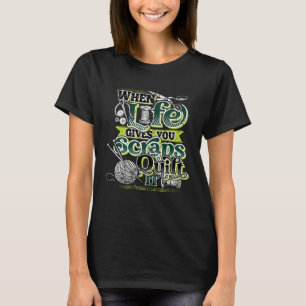 T-shirt Quand La Vie Vous Donne Des Écrans De La Surface,