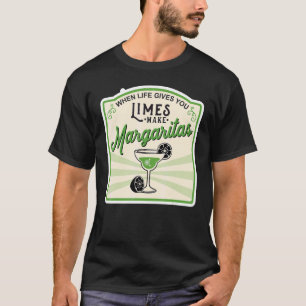 T-shirt Quand la vie vous donne des limites faire Margarit