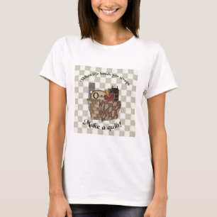 T-shirt Quand La Vie Vous Met À L'Écran