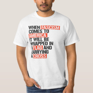 T-shirt Quand le fascisme arrive en Amérique