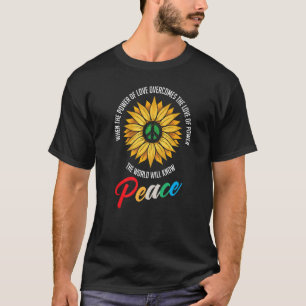 T-shirt Quand Le Pouvoir De L'Amour Surmonte L'Amour Du Po