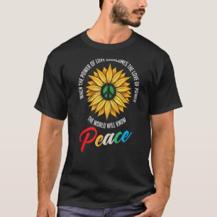 T-shirt Quand Le Pouvoir De L'Amour Surmonte L'Amour Du Po