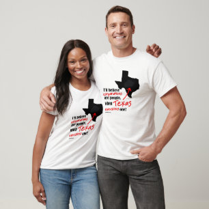 T-shirt Quand le Texas exécute un