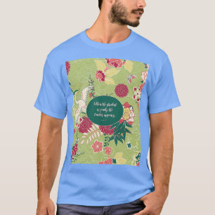 T-shirt Quand l'élève est prêt, l'enseignant apparaît Lao