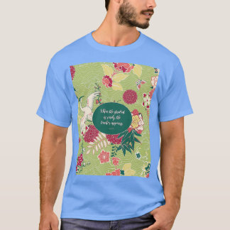 T-shirt Quand l'élève est prêt, l'enseignant apparaît Lao