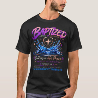 T-shirt Quand les femmes prient Bapteme de la fraternité