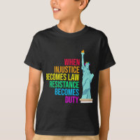Quand l'injustice devient loi, la résistance devie