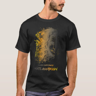 T-shirt Quand l'innocence rencontre l'agression