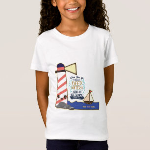 T-Shirt Quand Tu Vas À Thro. Deep Waters Isaiah Personnali