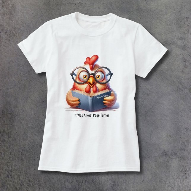 T-shirt Quand vos Feuilles de livre vous Personnaliser san (Créateur téléchargé)