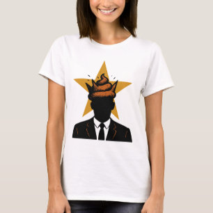 T-shirt Quand votre leader a une couronne qui sent mauvais