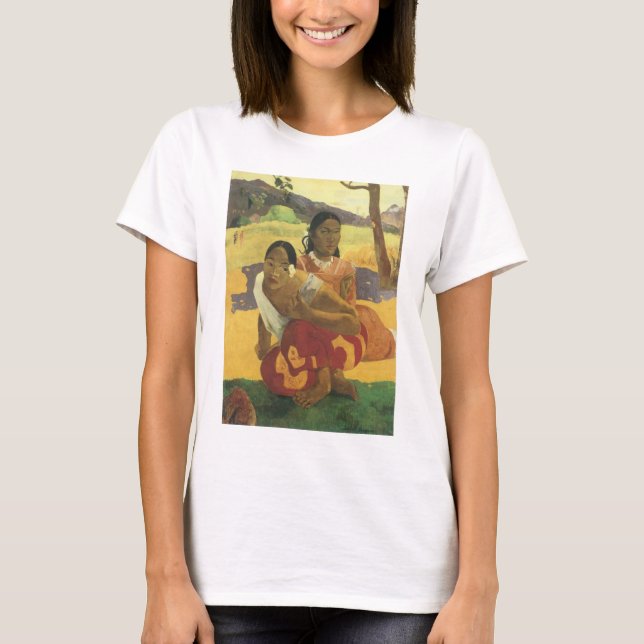 T-shirt Quand vous marierez-vous ? par Paul Gauguin, Art V (Devant)