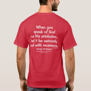 T-shirt Quand vous parlez de Dieu