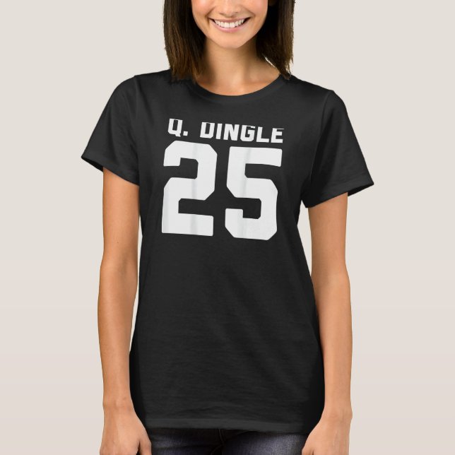 T-shirt Quandale Dingle Funny Mème Internet #25 Jersey Hal (Devant)