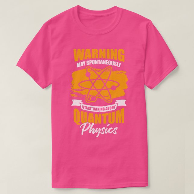 T-shirt Quantum Physique Science Physicist Cadeau (Design devant)