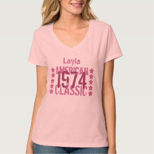 T-shirt quarantième Anniversaire classique américain 1E